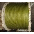 Wirerope Steel Wire Rope Ungalvanized Steel Wire Rope with Golden Color Supplier